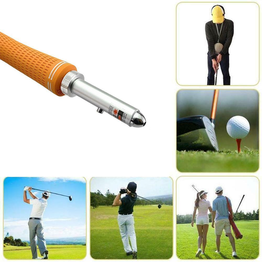 Laser golf svingjusteringsværktøj til præcis grebsopsætning