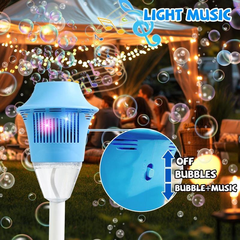 BubbleFun Máquina de Bolhas Portátil para Crianças, Altura Ajustável, 20.000 Bolhas por Minuto