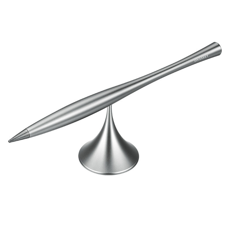Inkless Eternal Metal Pen With Replaceable Tip And Spinning Base Aluminum Shell