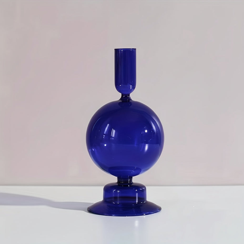Auravine Glasvase und Kerzenhalter Elegantes Dekorationsstück