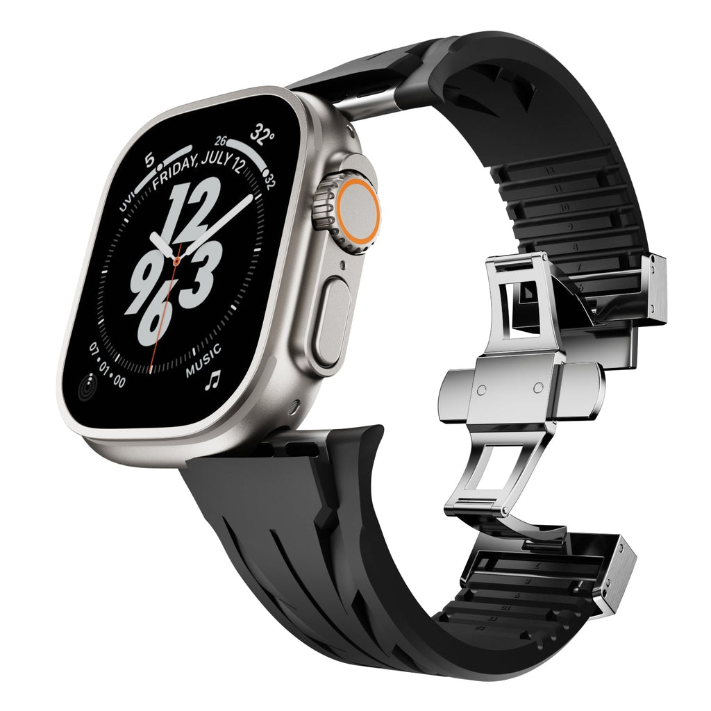 ApexWear FKM Band For Apple Watch Sports Inspired Smartwatch Accessory
