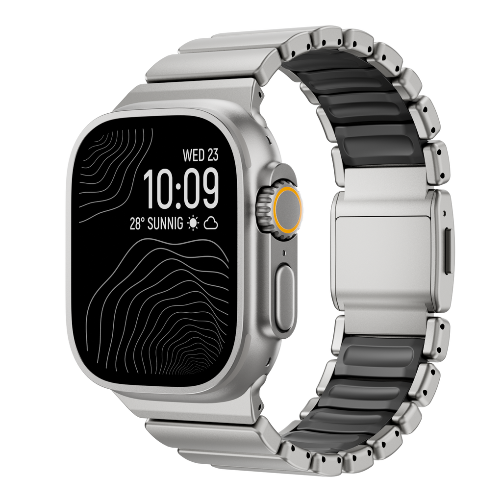 Gemini Pro Strap Titanium For Everyday Wear And Smartwatches