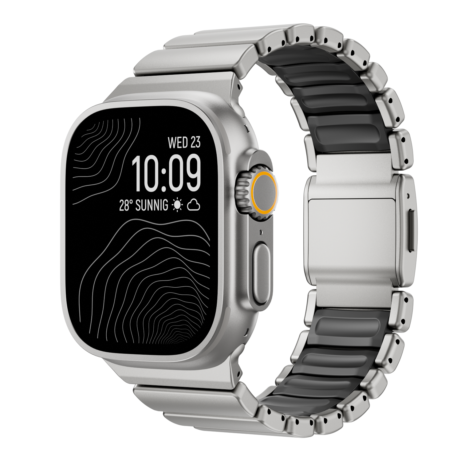 Gemini Pro Strap Titanium For Everyday Wear And Smartwatches