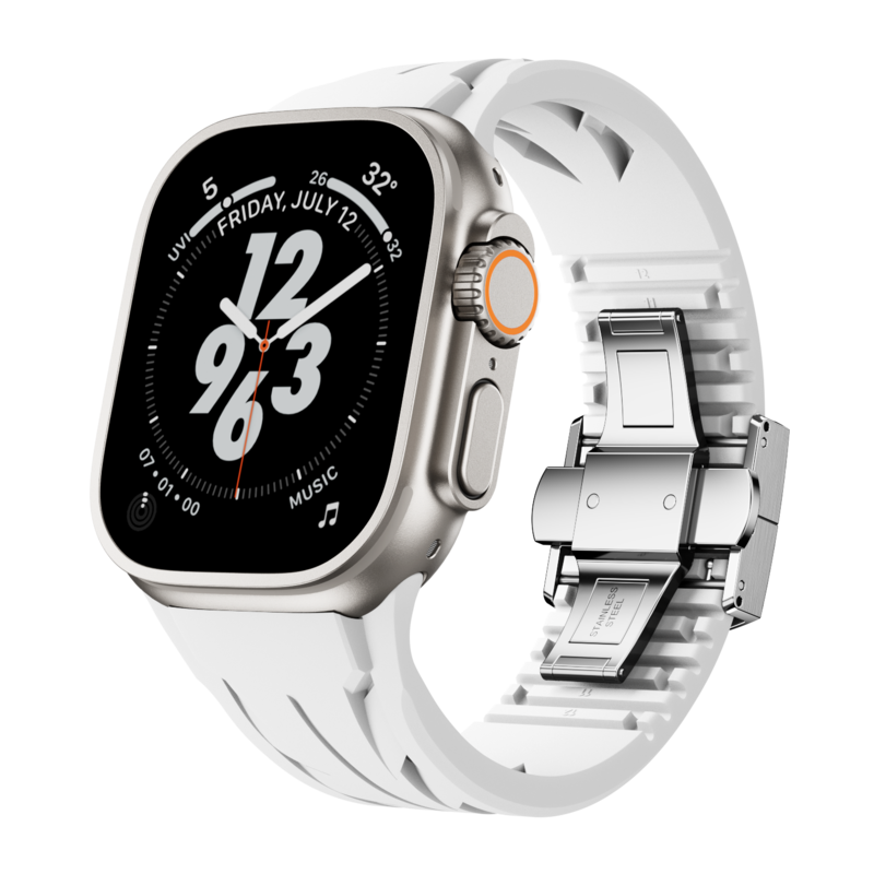 ApexWear FKM Band For Apple Watch Sports Inspired Smartwatch Accessory