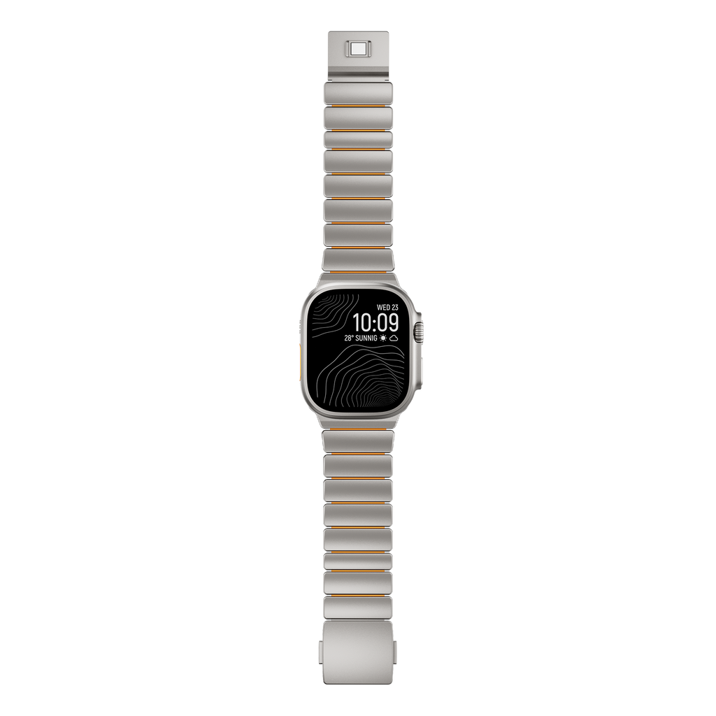 Gemini Pro Strap Titanium For Everyday Wear And Smartwatches