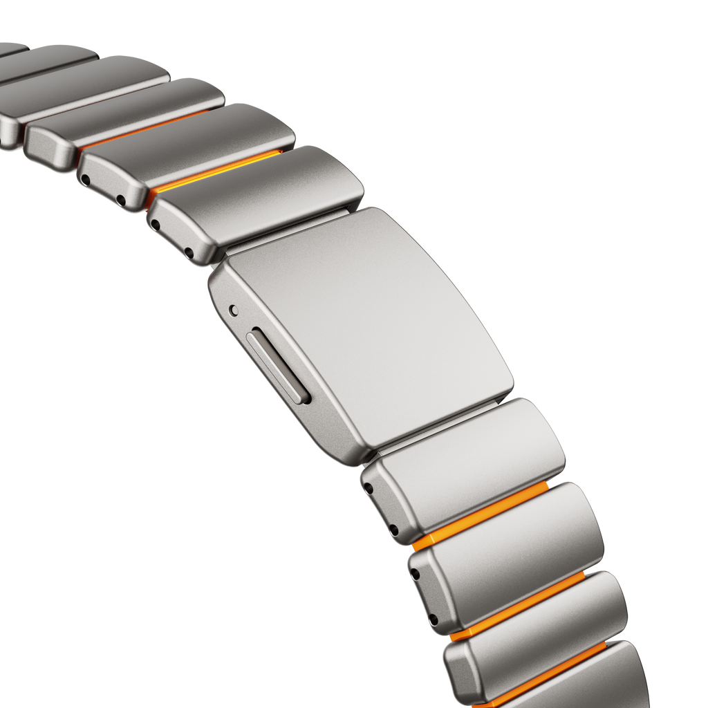 Gemini Pro Strap Titanium For Everyday Wear And Smartwatches