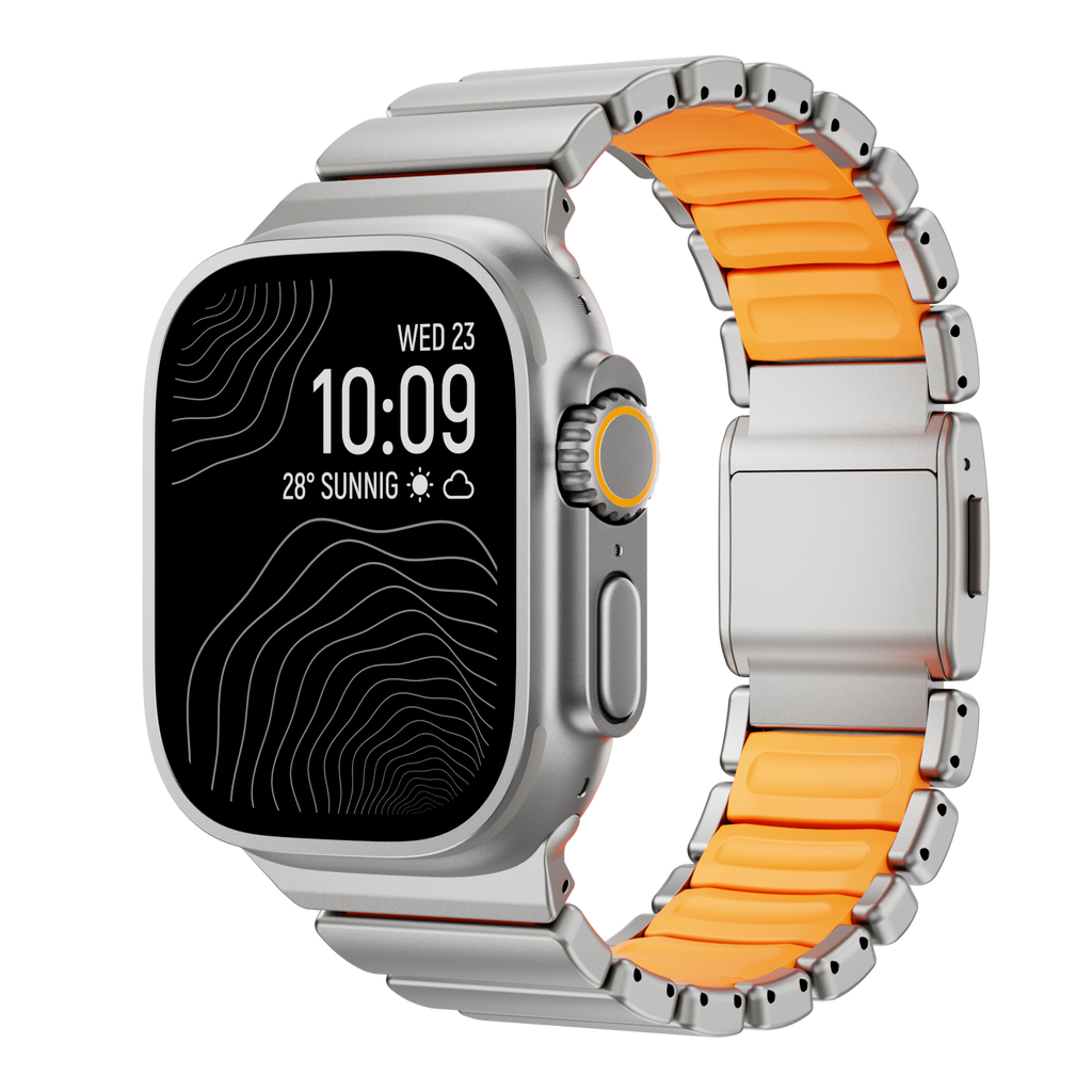 Gemini Pro Strap Titanium For Everyday Wear And Smartwatches