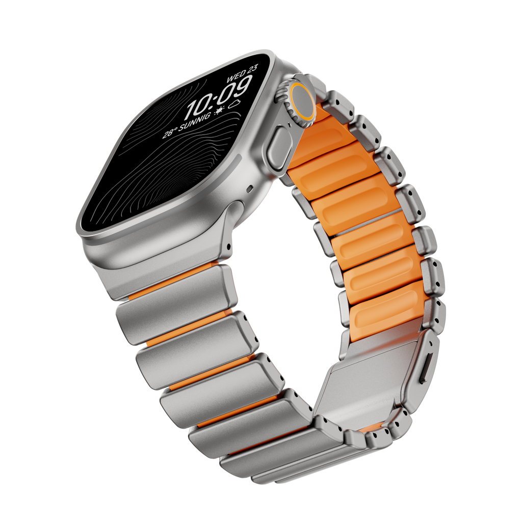 Gemini Pro Strap Titanium For Everyday Wear And Smartwatches