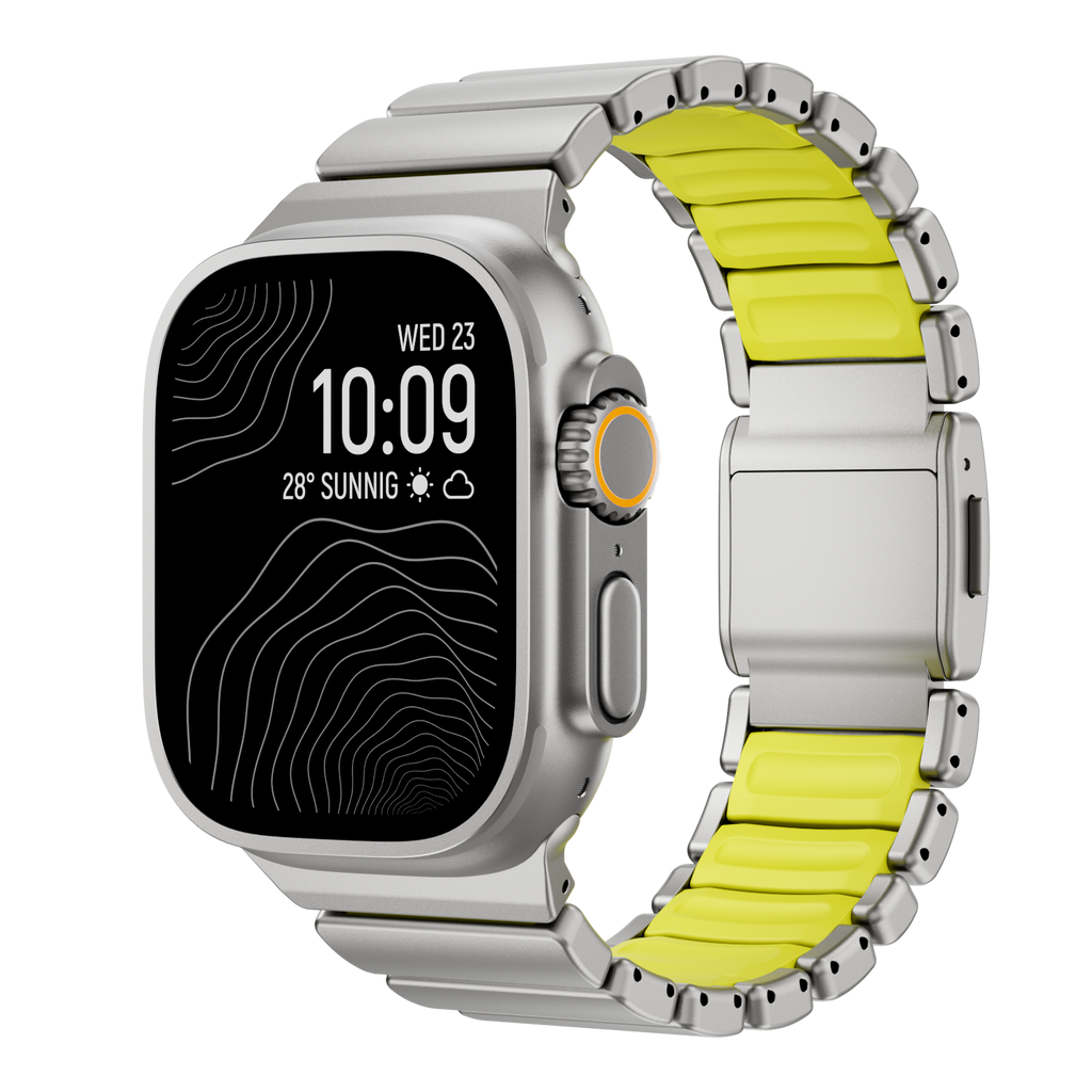 Gemini Pro Strap Titanium For Everyday Wear And Smartwatches