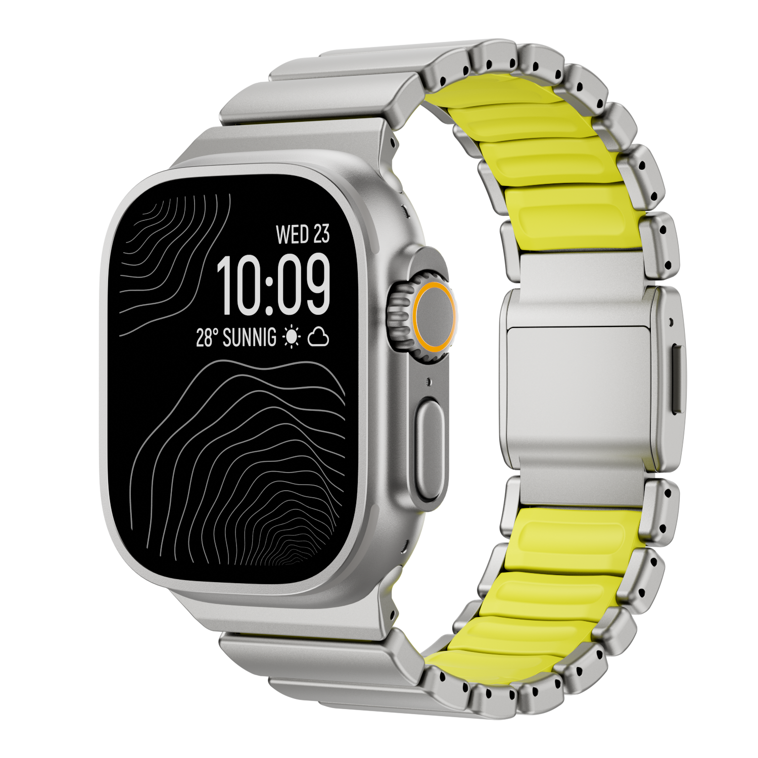 Gemini Pro Strap Titanium For Everyday Wear And Smartwatches