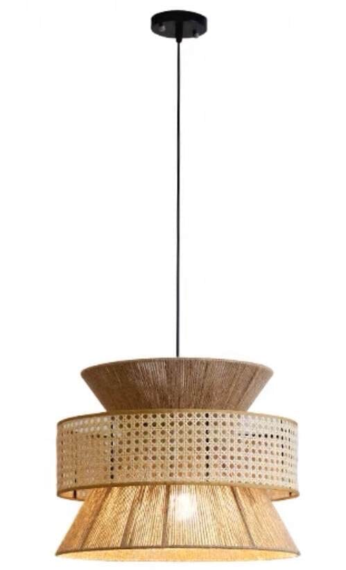 Kairoa Henneptouw Hanglamp Japanse Geïnspireerde Kroonluchter