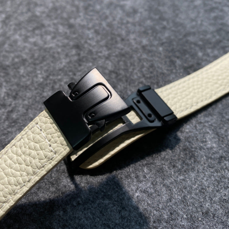 NovaTrail lærrem med magnetisk spenne for Apple Watch