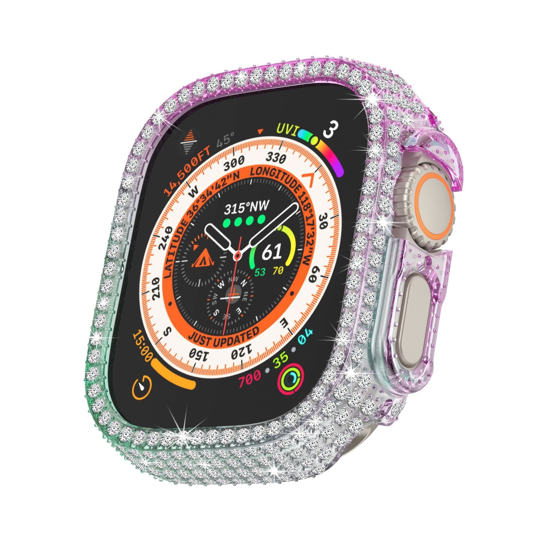 Custodia LumaLux Diamond a Copertura Totale per Apple Watch Elite
