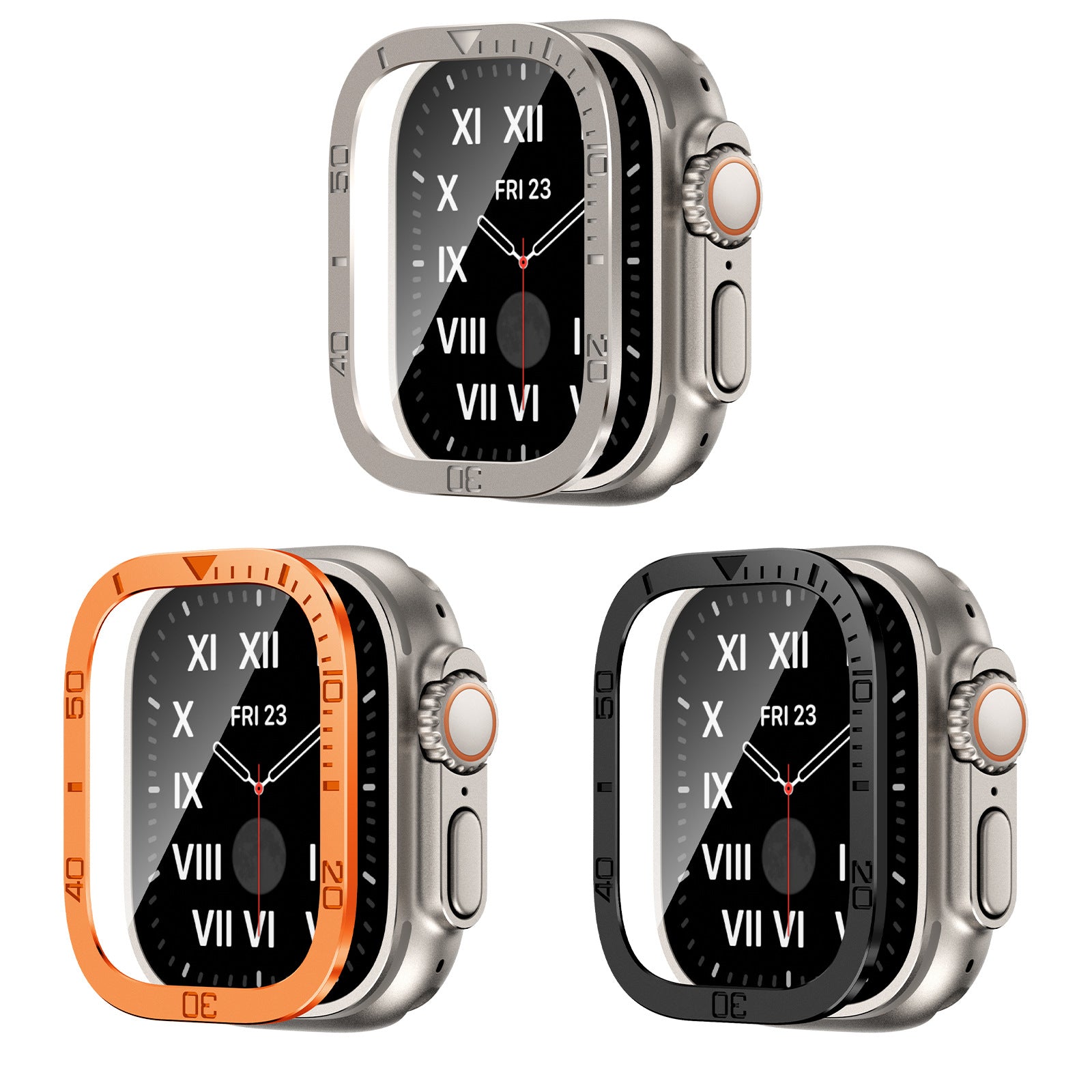 ZenGuard Full Coverage Glass Protector For Apple Watch Ultra And Ultra 2