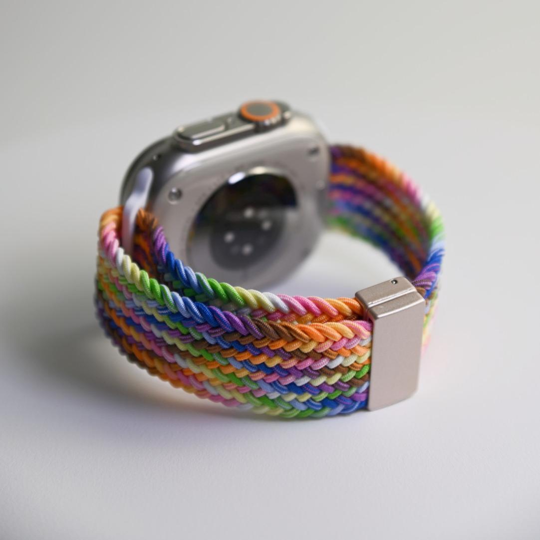 Magnetic Clasp Nylon Loop For Easy On Off And Adjustable Fit