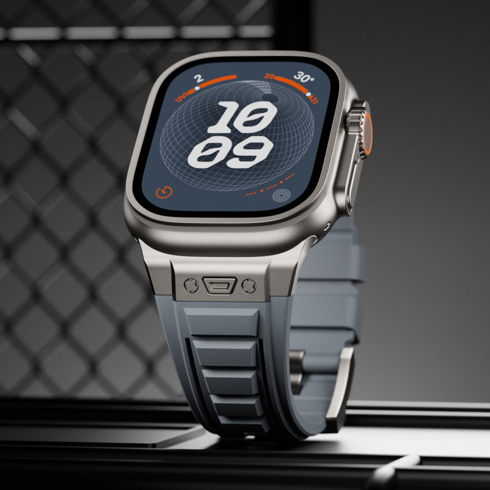 AeroGuard Ventilert taktisk silikonrem for Apple Watch