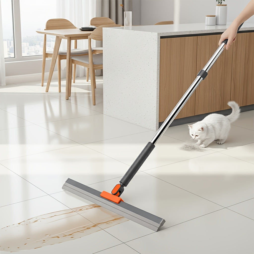Balai grattoir Aquamop pour toutes surfaces, salles de bains et surfaces vitrées