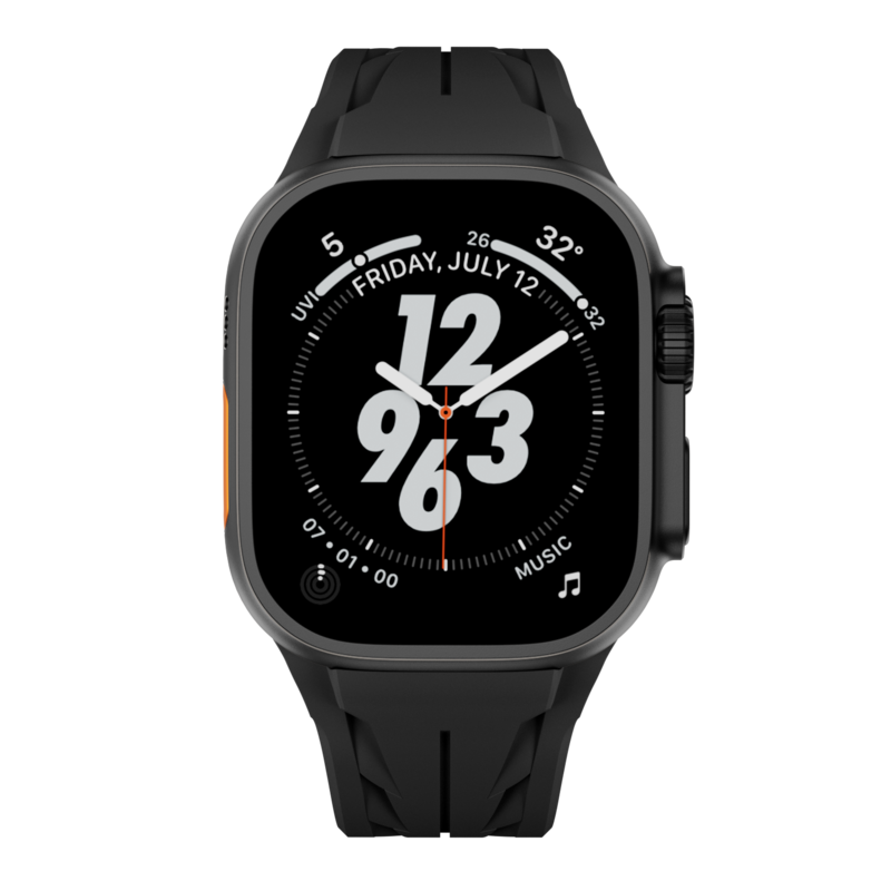 Řemínek Apple Watch z hyperauta s odvážným designem a lehkým pohodlím