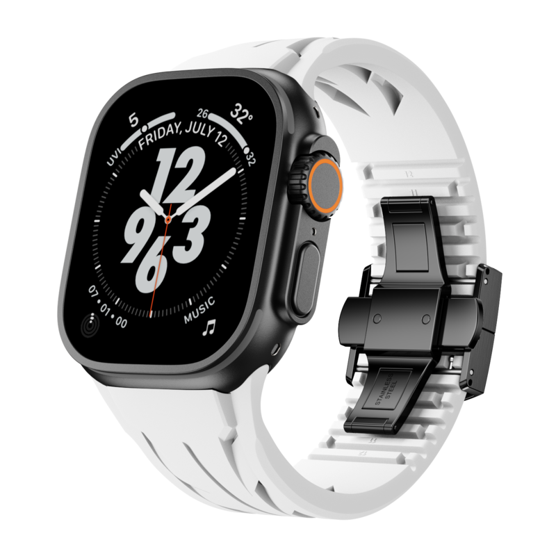 ApexWear FKM Band For Apple Watch Sports Inspired Smartwatch Accessory