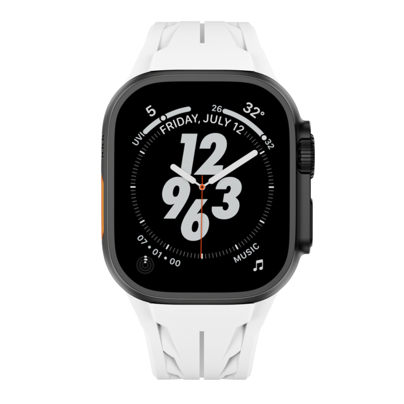 Řemínek Apple Watch z hyperauta s odvážným designem a lehkým pohodlím