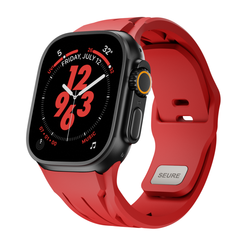 Řemínek Apple Watch z hyperauta s odvážným designem a lehkým pohodlím