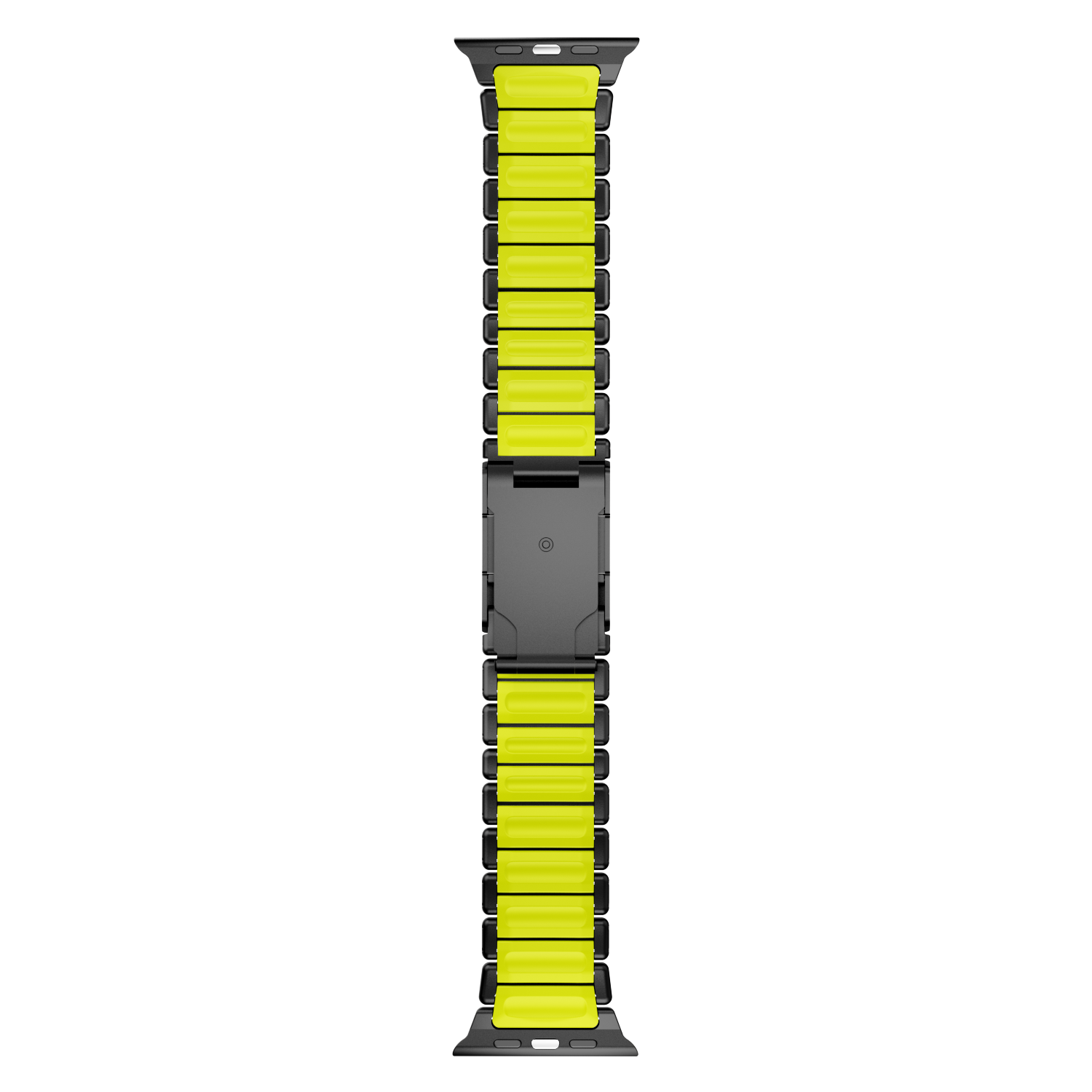 Gemini Titanium Band for Apple Watch Ultra With Matte Finish and Polished Links