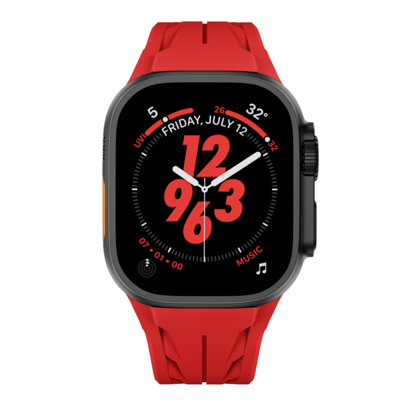 Řemínek Apple Watch z hyperauta s odvážným designem a lehkým pohodlím