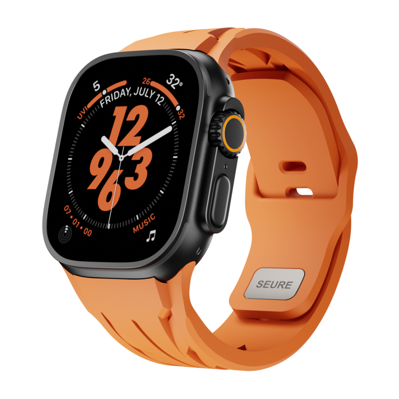 Řemínek Apple Watch z hyperauta s odvážným designem a lehkým pohodlím