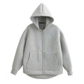 Aster Damen Zip-Hoodie mit großen Fronttaschen für ganzjährigen Komfort
