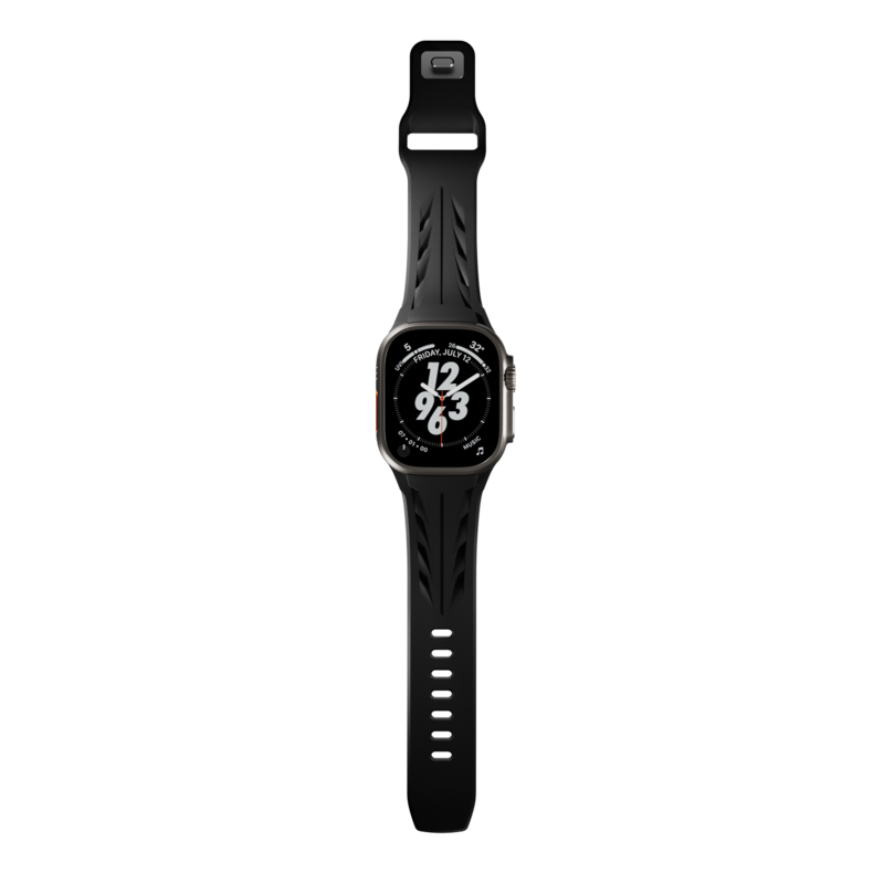Řemínek Apple Watch z hyperauta s odvážným designem a lehkým pohodlím