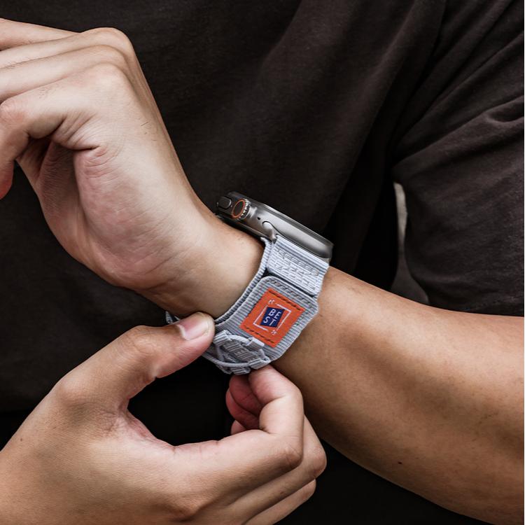 Sturdy Outdoor Nylon Strap For Apple Watch Ultra And Series 11, 10, 9, 8, SE