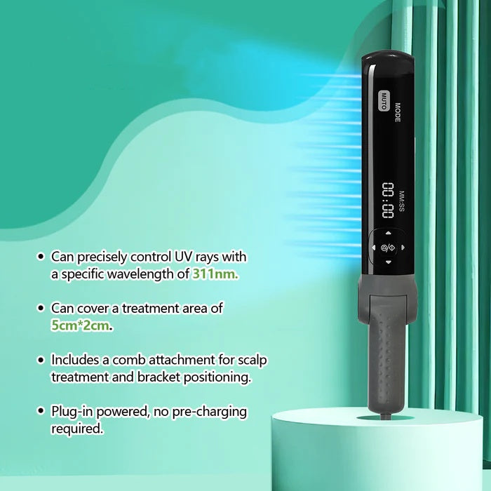 Kernel KN-4003BL Corded Handheld Lamp 311Nm UVB For Home Use