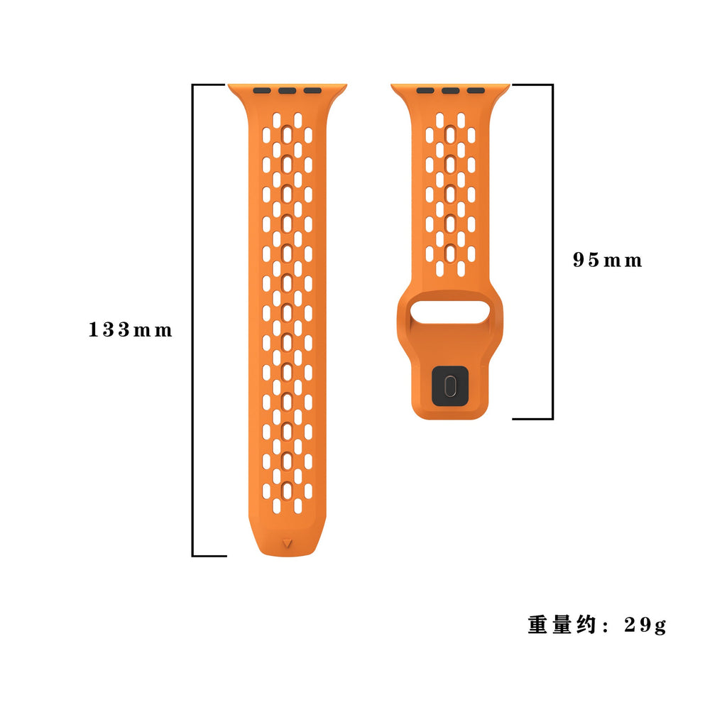 NovaFlex FKM prodyšný pásek pro Apple Watch Comfort