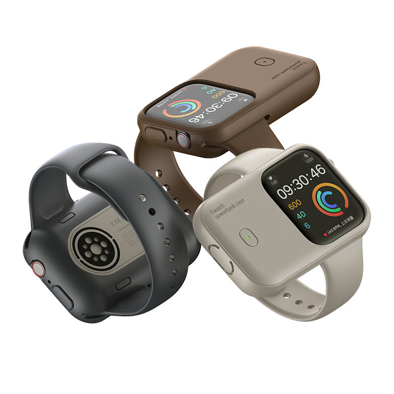 PulseCharge Montre Batterie Externe Sans Fil 1200mAh pour Voyage
