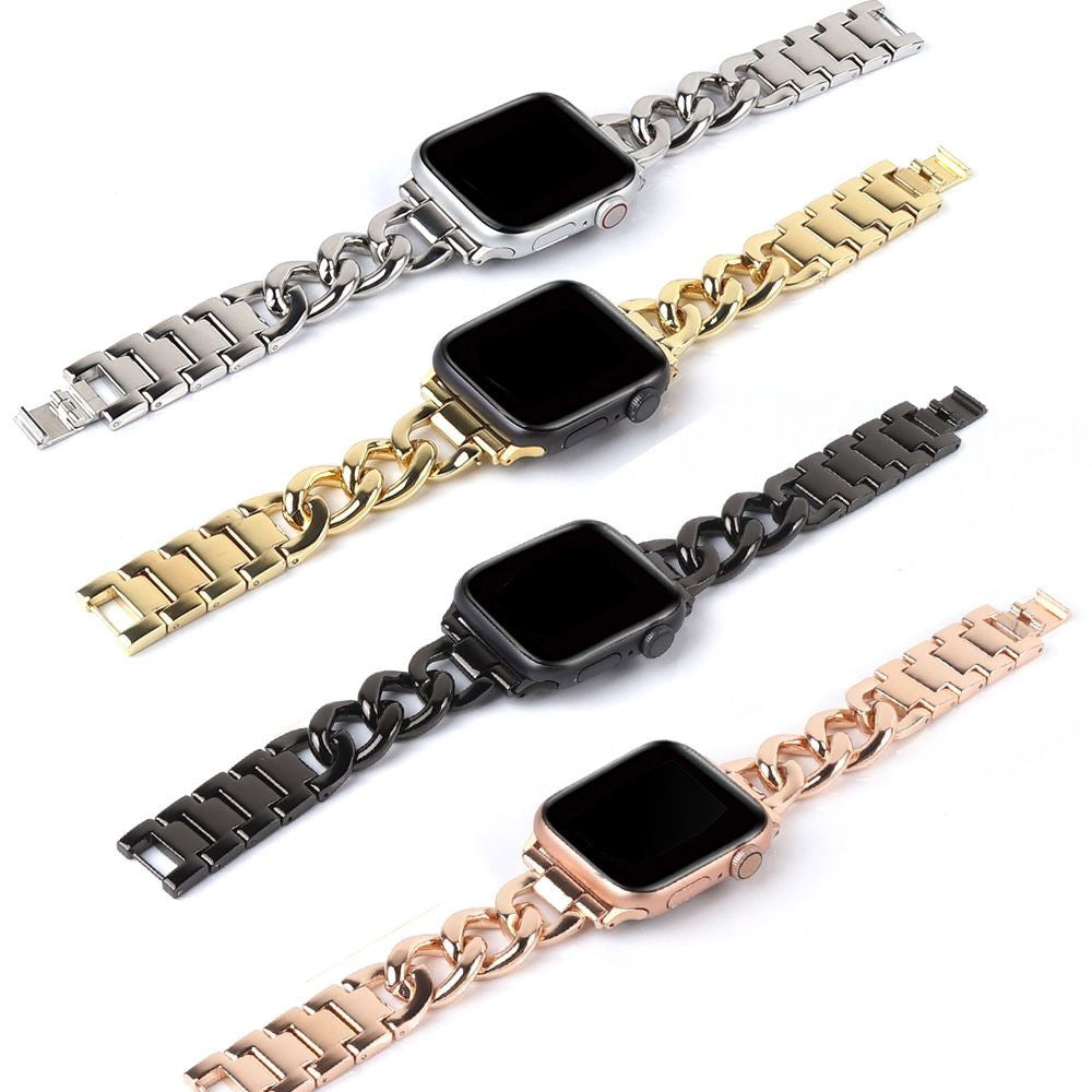 Luxe Link Stainless Steel Aurora Watch Strap 150mm