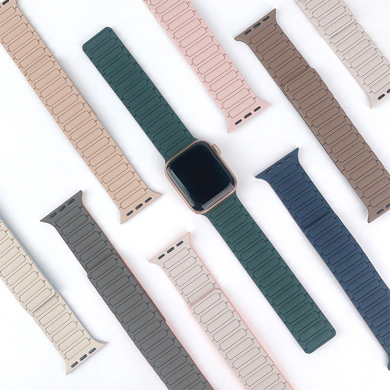 AstraGrip magnetisk silikonerem til Apple Watch-modeller