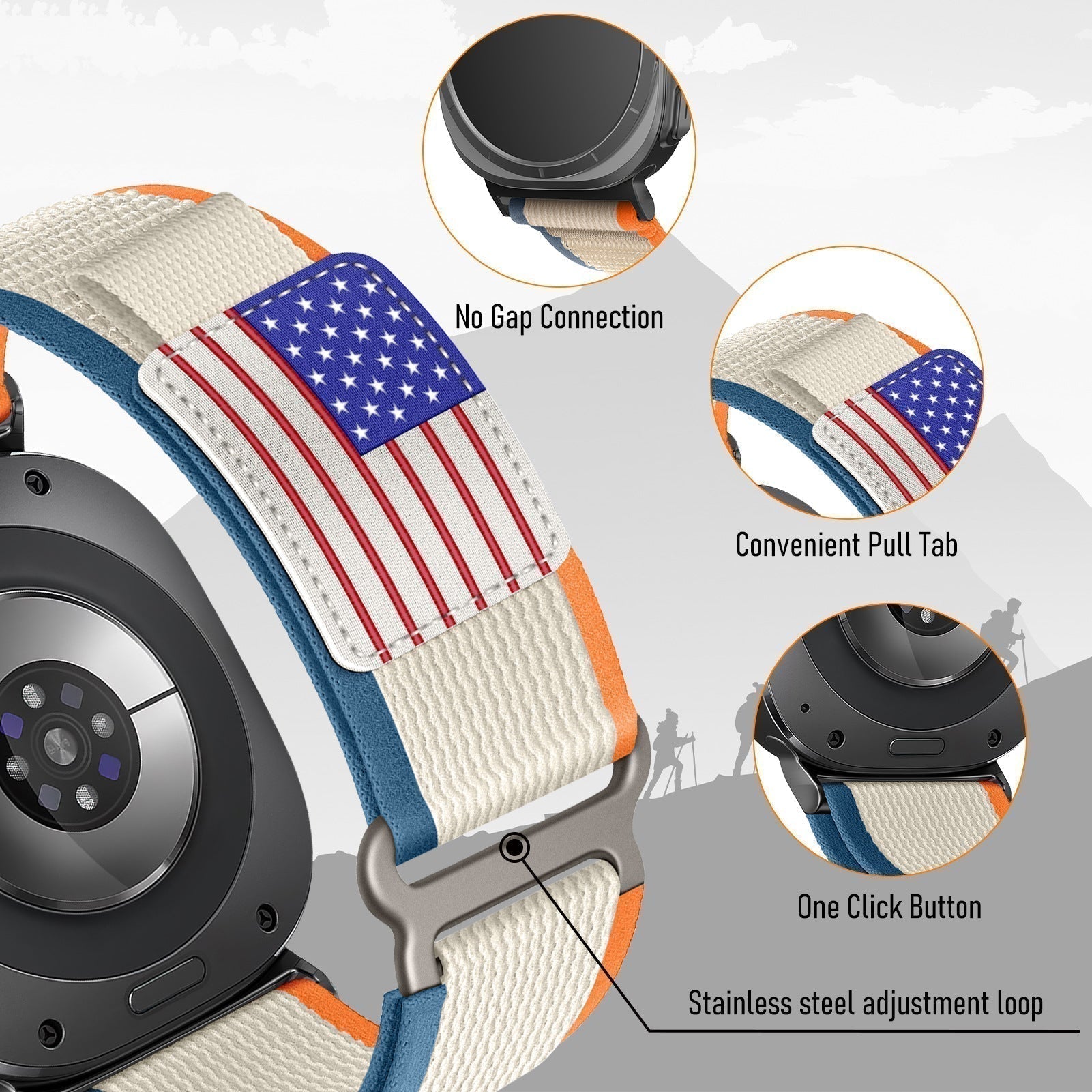 TrailNova Sportrem til Galaxy Watch Ultra Komfortpasform