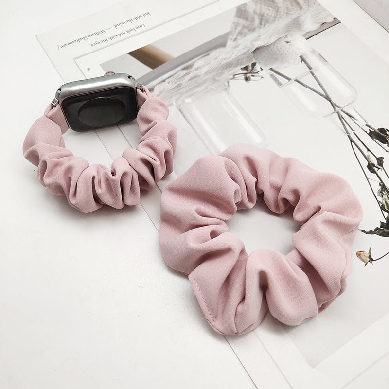Banda AstraWeave pentru Apple Watch Luxe Comfort, tip scrunchie