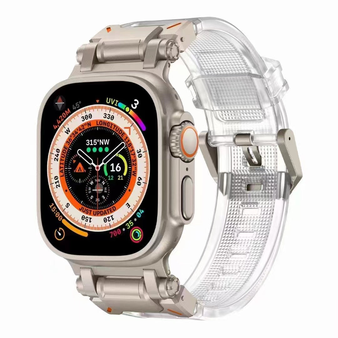 Náhradní silikonový řemínek pro Apple Watch Series pro pohodlné každodenní nošení