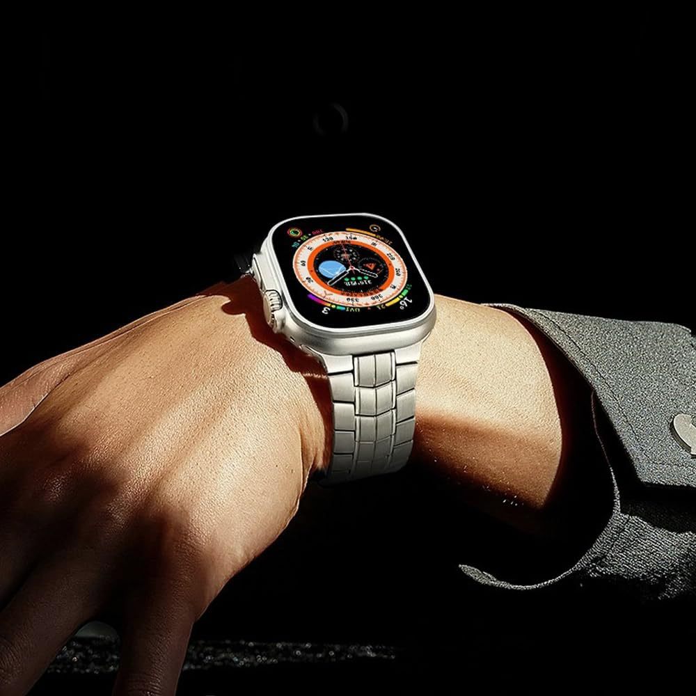 Nova titanlegeringsklokkerem for Zen Ultra 2 49mm Apple Watch