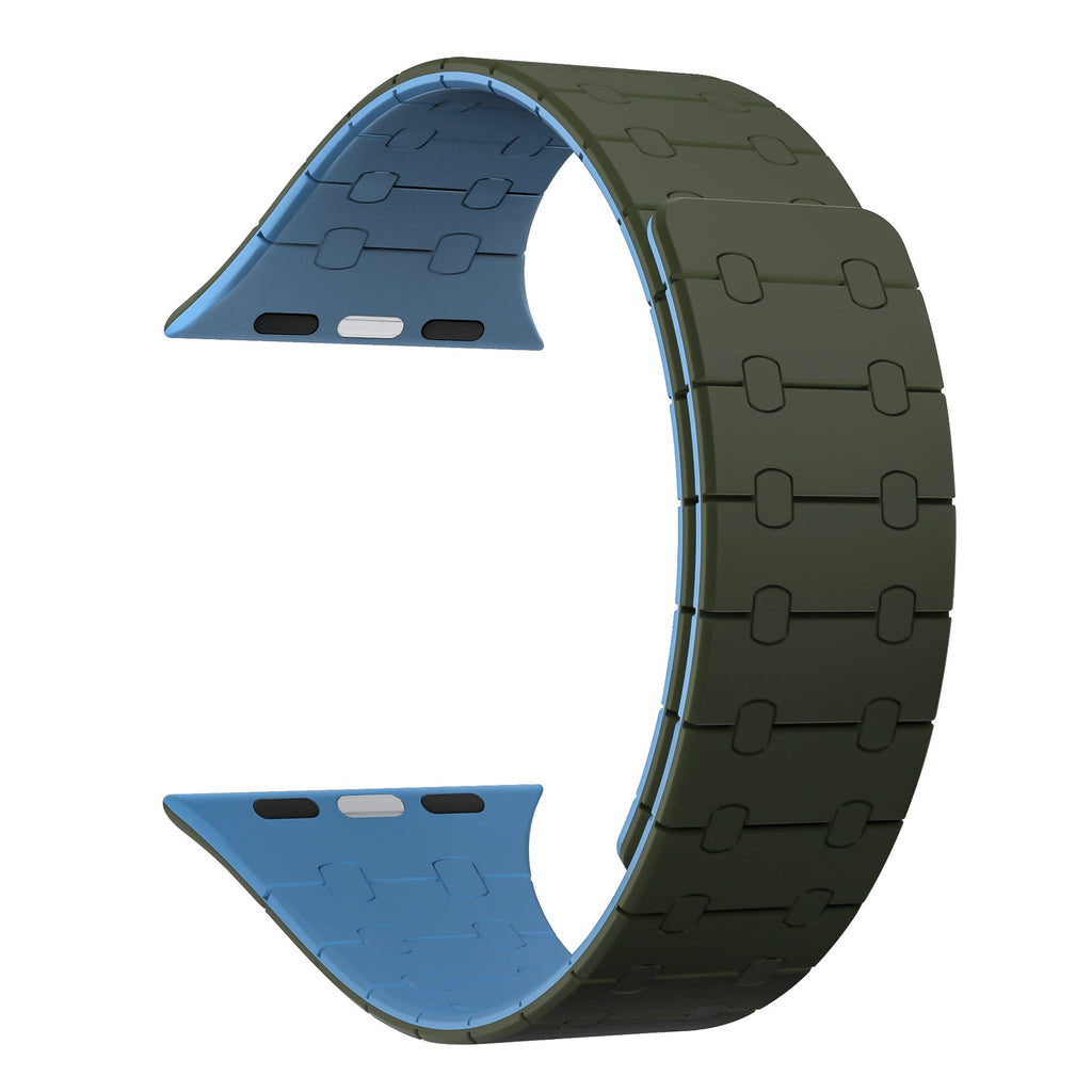 Wodoodporna magnetyczna opaska silikonowa AquaFlex do Apple Watch