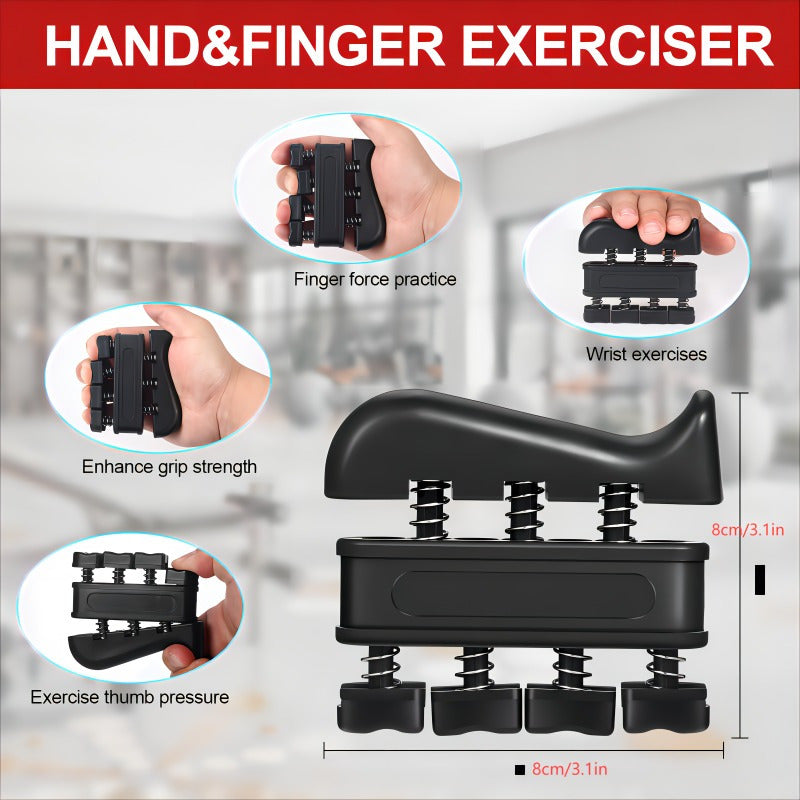 Kit Gripmaster de 5 Peças para Fortalecimento das Mãos e Antebraços