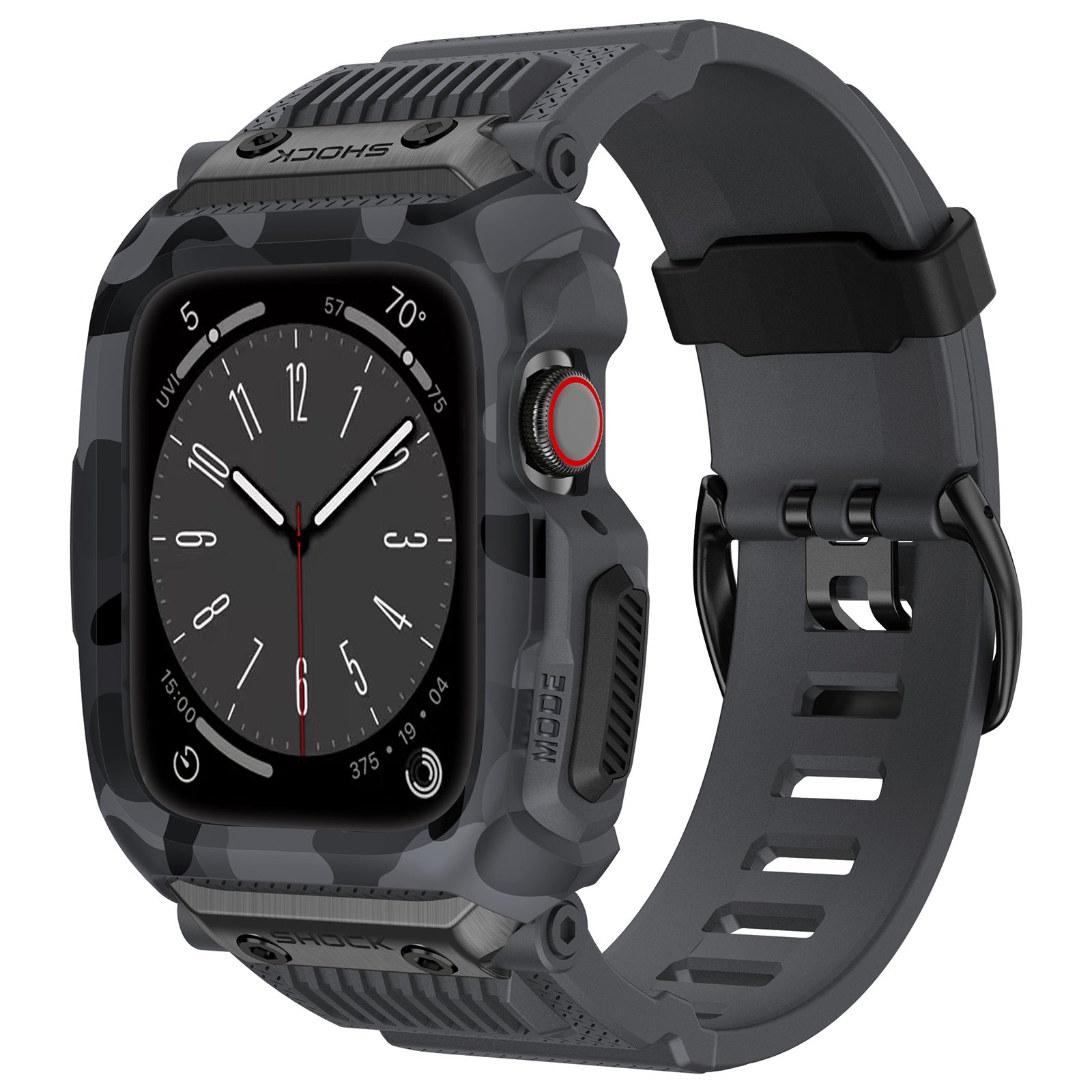 ערכת מגן ApexGuard ל-Apple Watch מפני זעזועים מחומר TPU