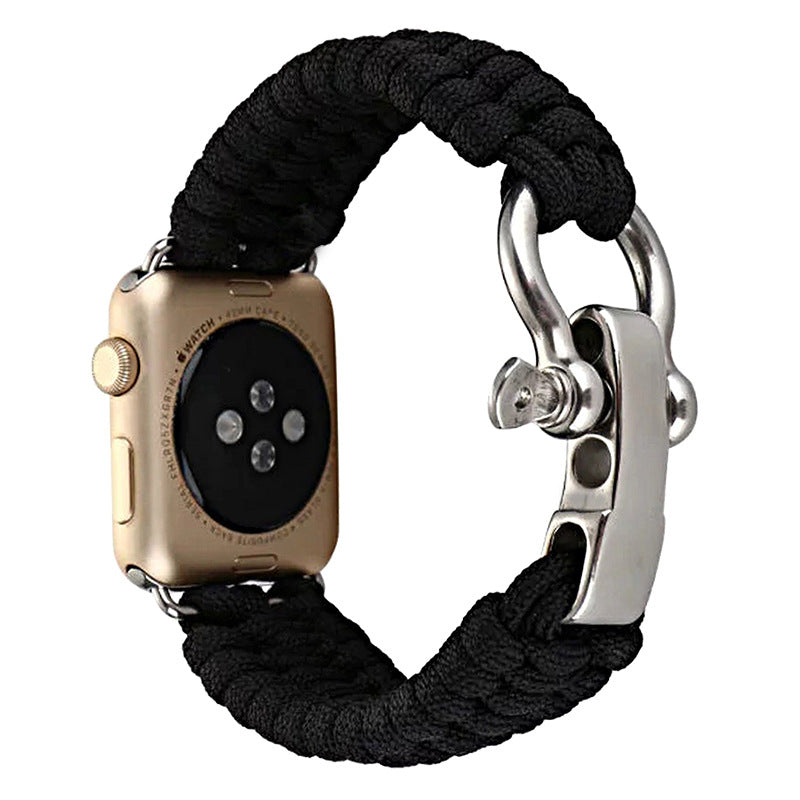 SummitForge Paracord Survival Band For Apple Watch Outdoor