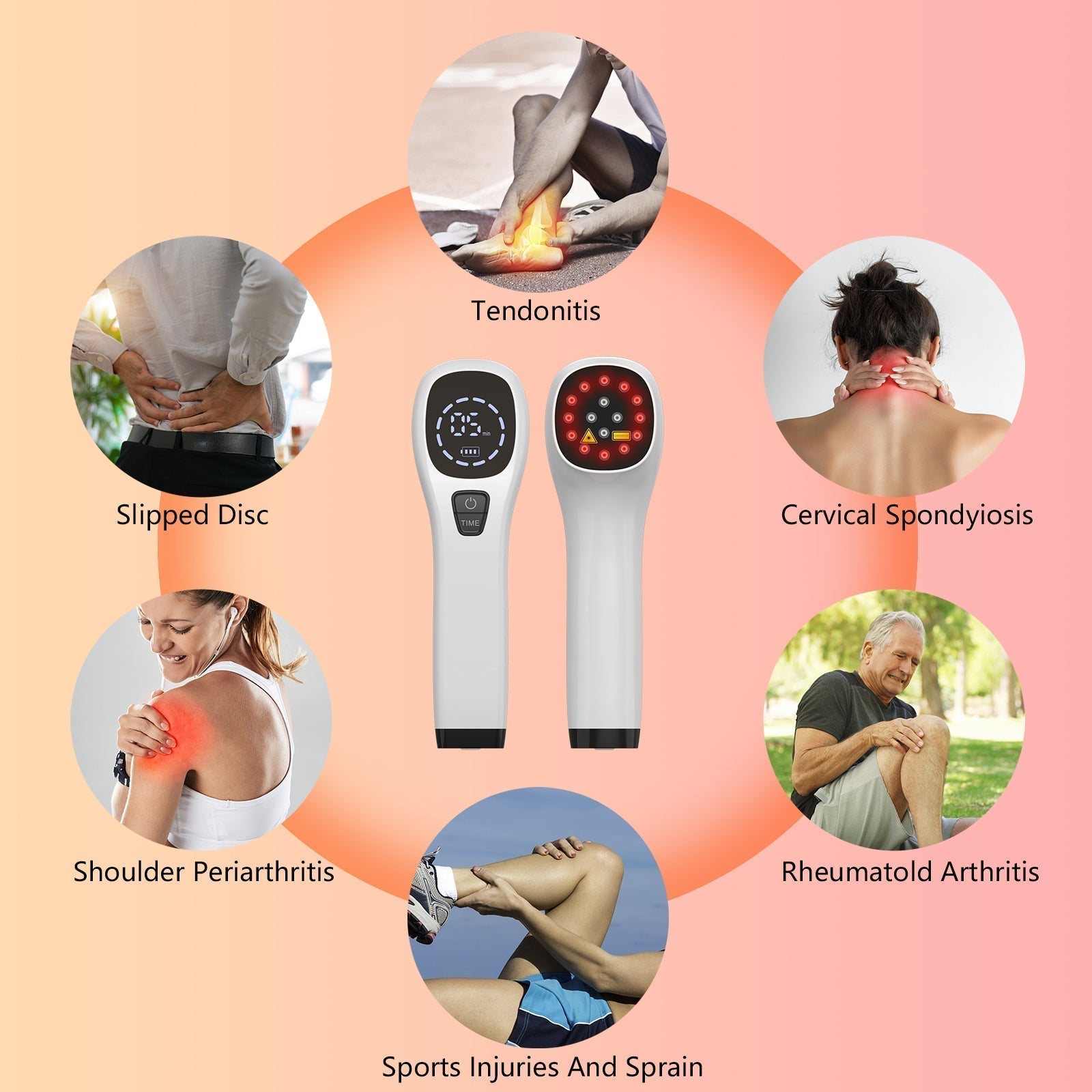 Muscle Reliever Premium Edition Compact Handheld Laser Device