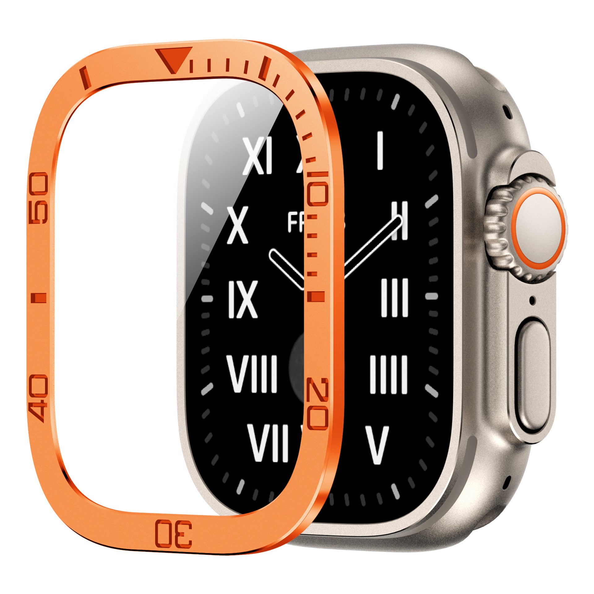 ZenGuard Full Coverage Glass Protector For Apple Watch Ultra And Ultra 2