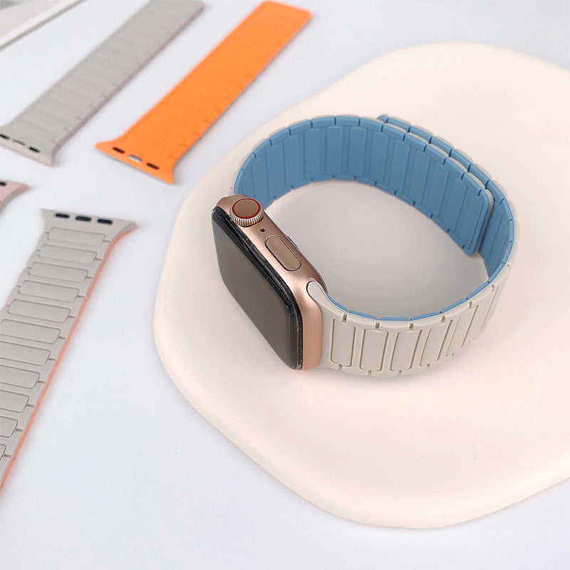 AstraGrip magnetisk silikonerem til Apple Watch-modeller