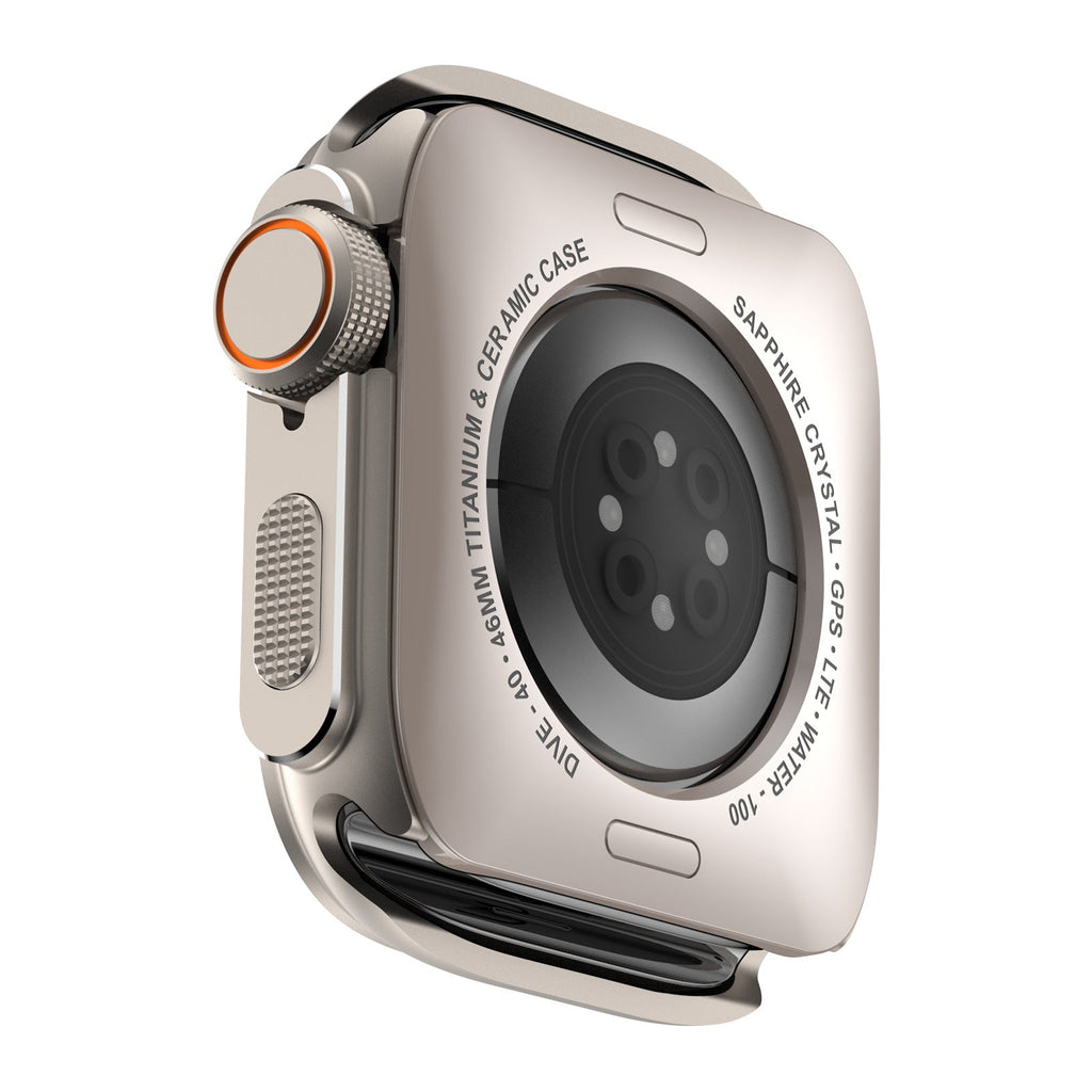 Apple Watch Ultra 2/1 49mm Polished Metal Case For Everyday Use
