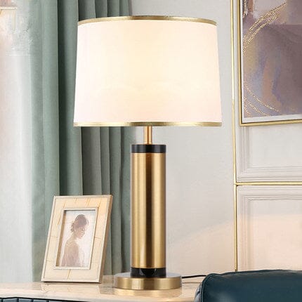 AuroraLux Guld Modern Bordslampa för Ambient Lyxigt Vardagsrum