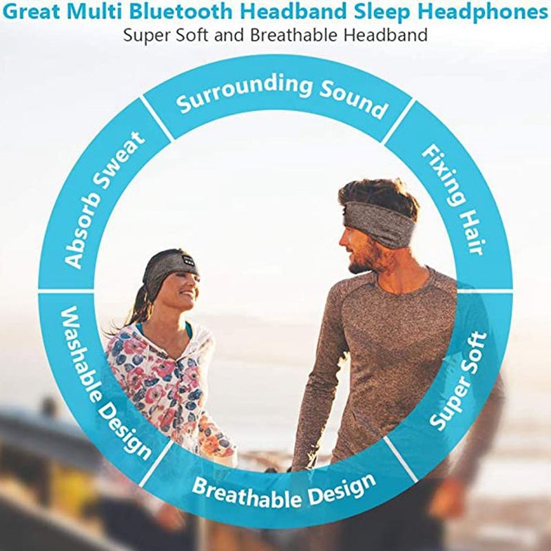 Bandeau Bluetooth pour entraînement et activités de plein air, vêtement de fitness quotidien